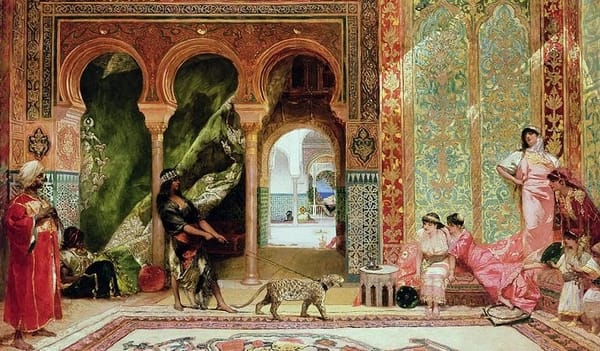 A Royal Palace in Morocco Jean Joseph Benjamin Constant